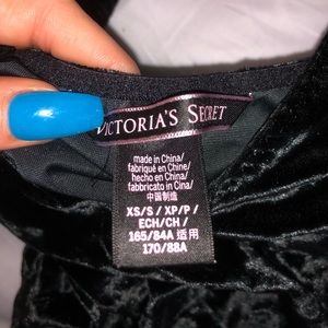 Victoria's Secret Tops - Victoria’s Secret Velvet Bodysuit Victoria's Secret Tops - Victoria’s Secret Velvet Bodysuit